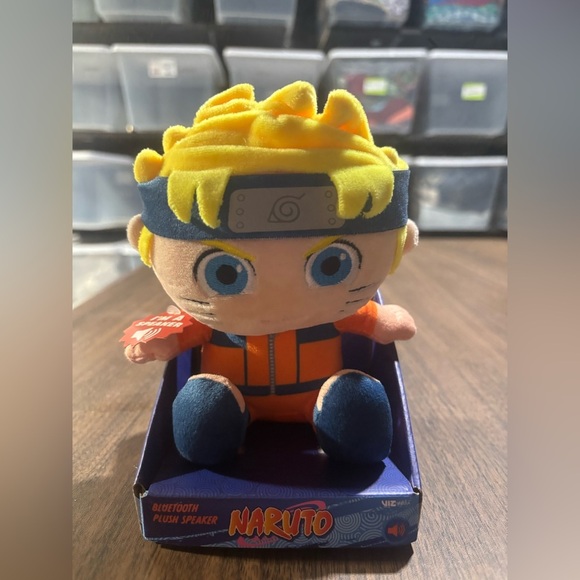 Naruto Bitty Boomers 2 Inch Plush Bluetooth Speaker New in Box - Picture 3 of 5